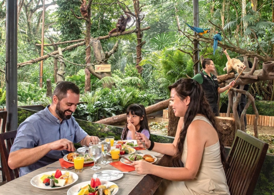 unique dining with kids in Singapore