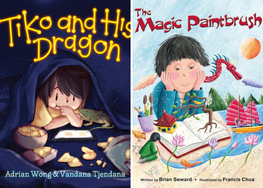 tiko and his dragon and the magic paintbrush book singapore