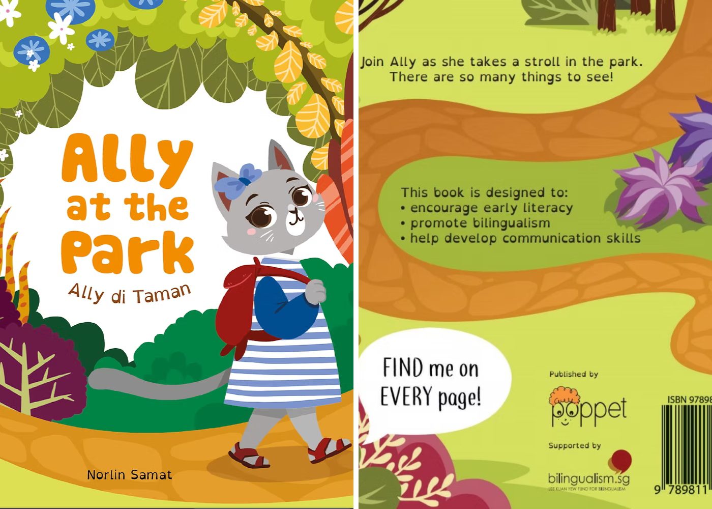 Kids stories about singapore Ally in the Park