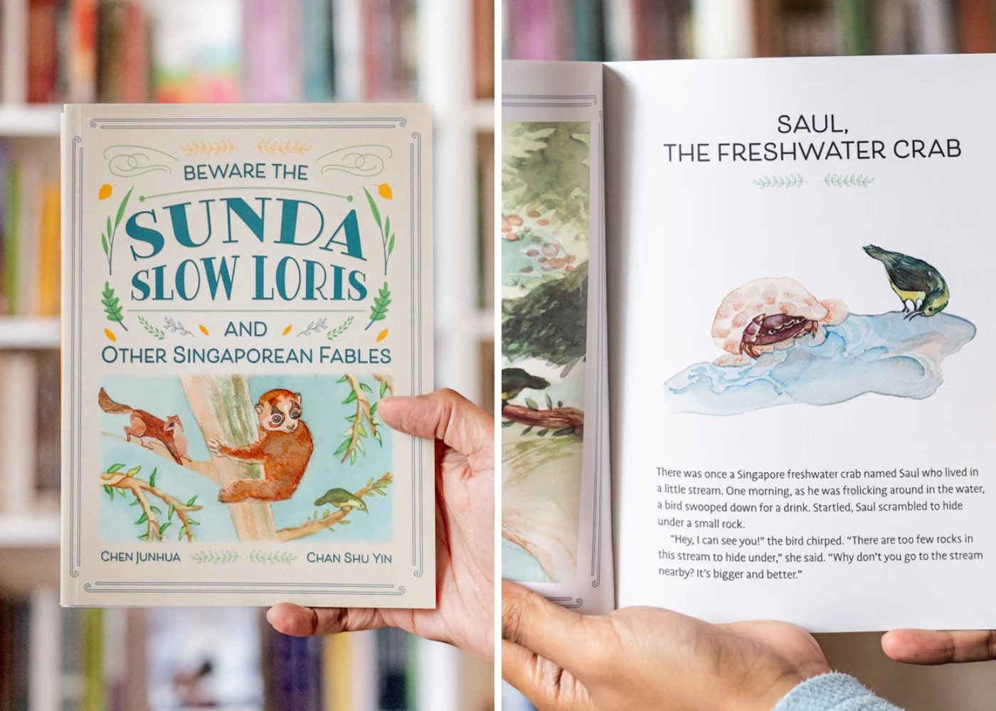 children's books Beware the Sunda Slow Loris and Other Singaporean Fables