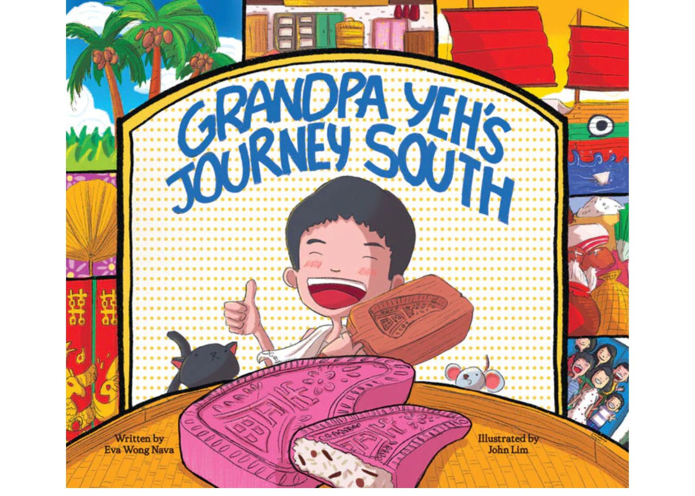 Grandpa Yeh’s Journey South children's book