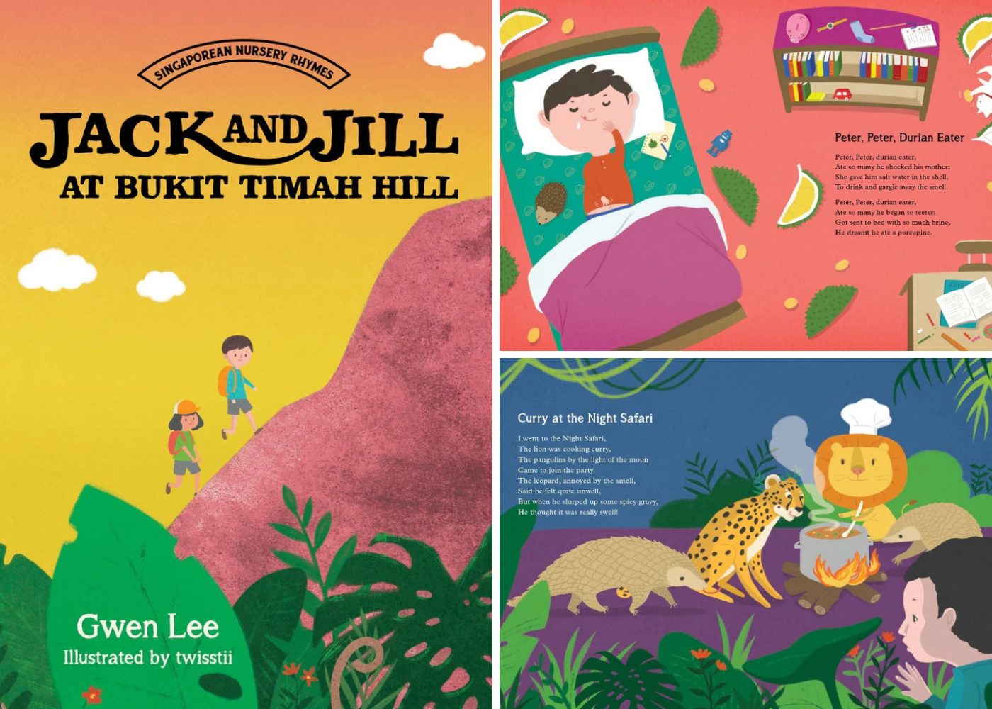 Children's book Jack and Jill at Bt Timah Hill 