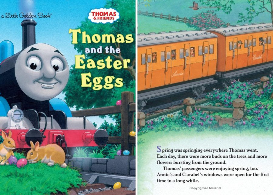 Thomas and the Easter Eggs easter books for kids