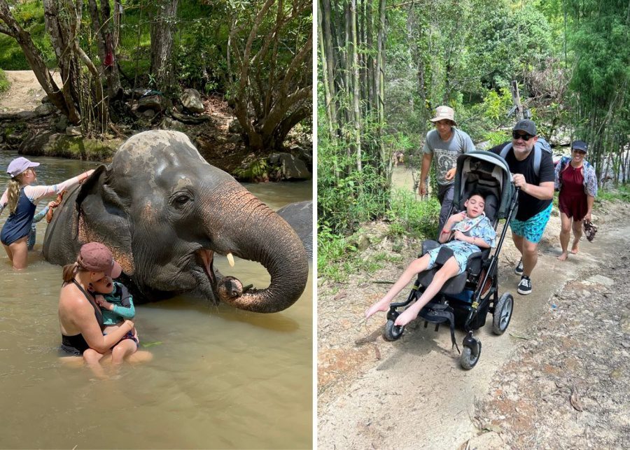 nicola mccoy raphael family cerebral palsy travel