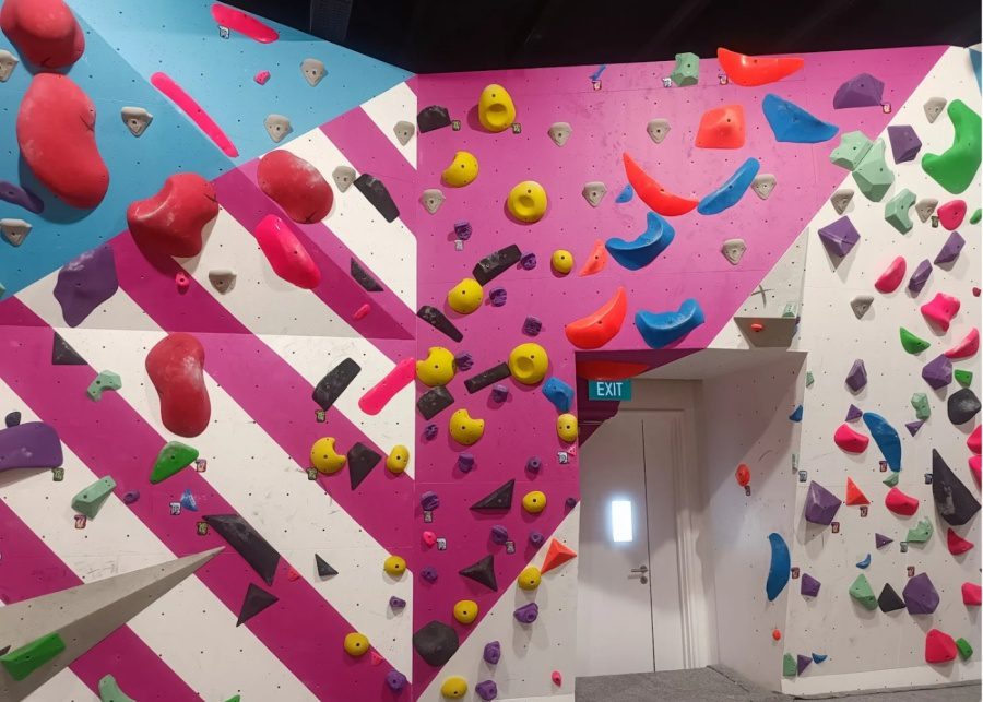 BFF rock climbing for kids