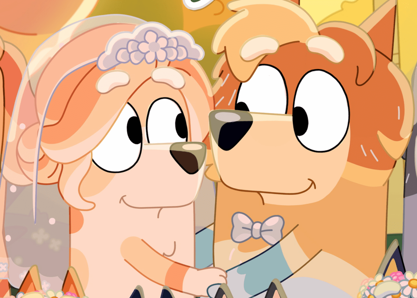 Bluey wedding Frisky