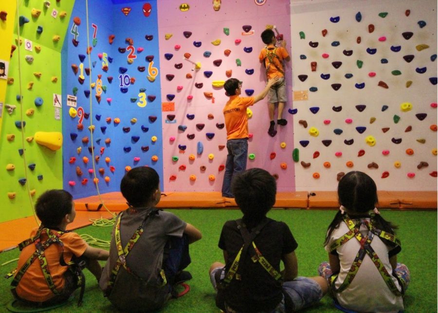 rock climbing singapore my little climbing room