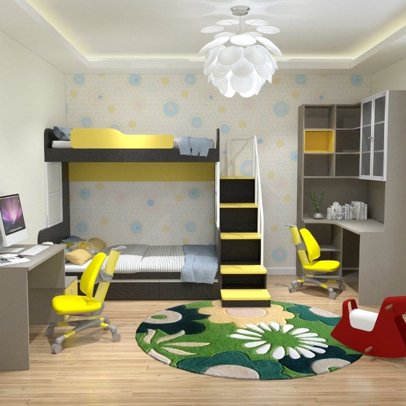 bunk bed for teens picket & rail