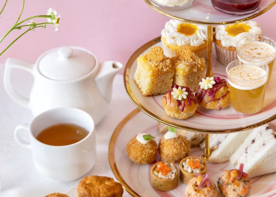 The Marmalade Pantry afternoon tea set