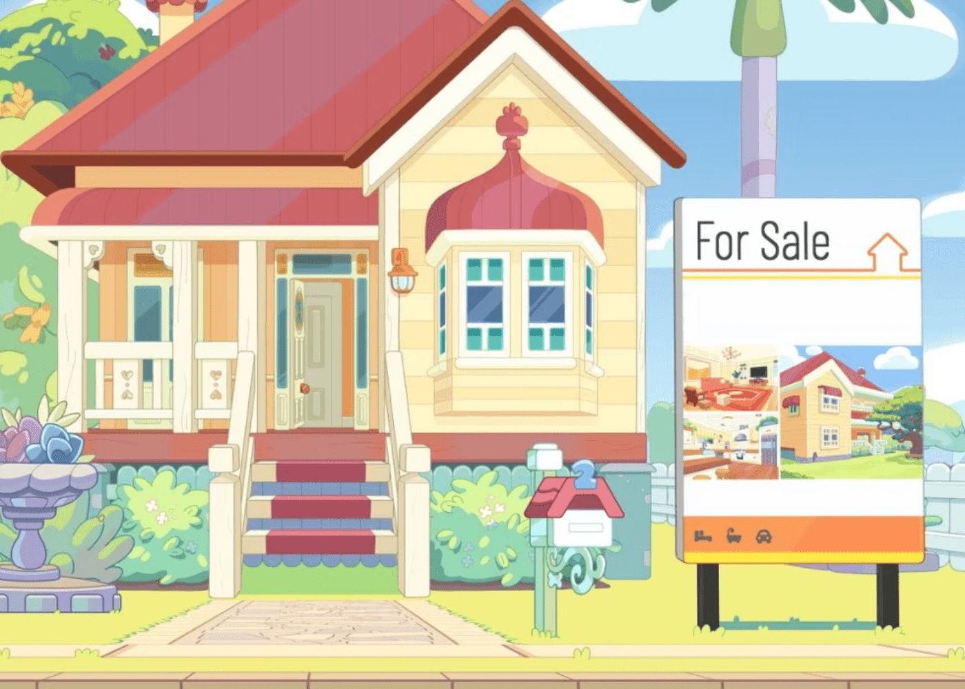 The Sign Bluey For Sale Sign