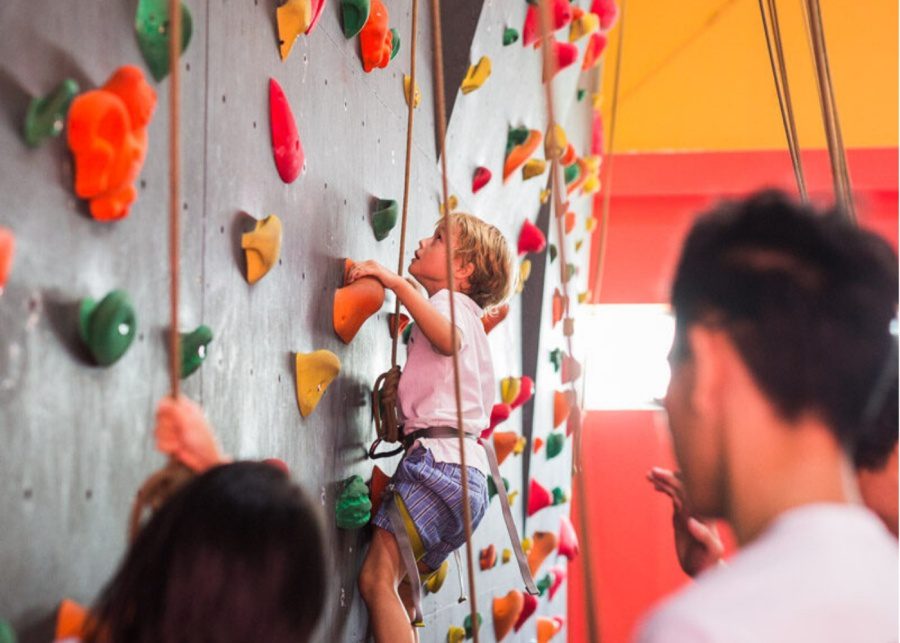 Verticlimb rock climbing for kids singapore