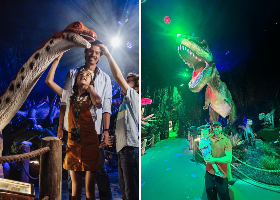 immersive experience Singapore dinosaurs
