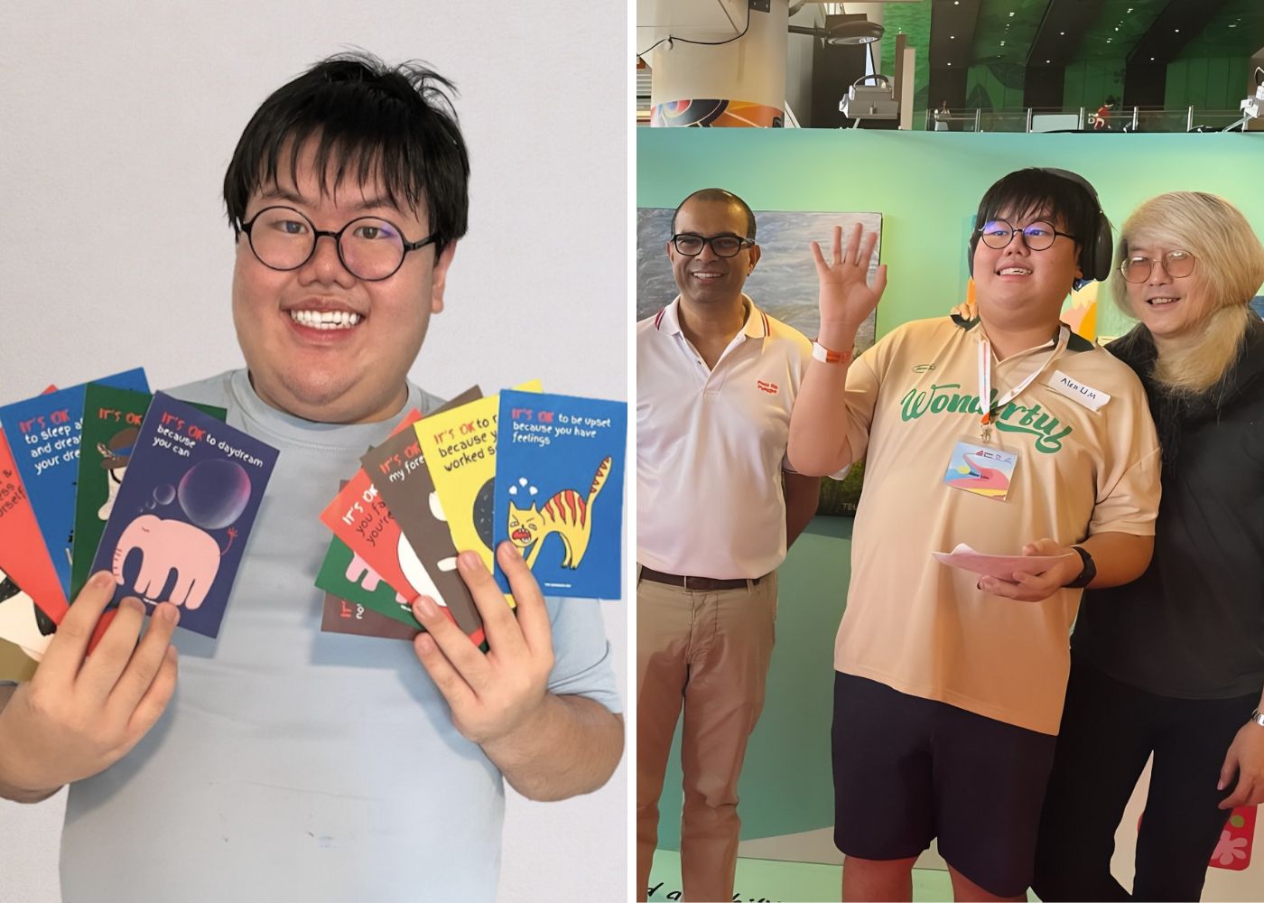 “Art calms his mind”: Dad of teen artist with autism shares about their family’s journey