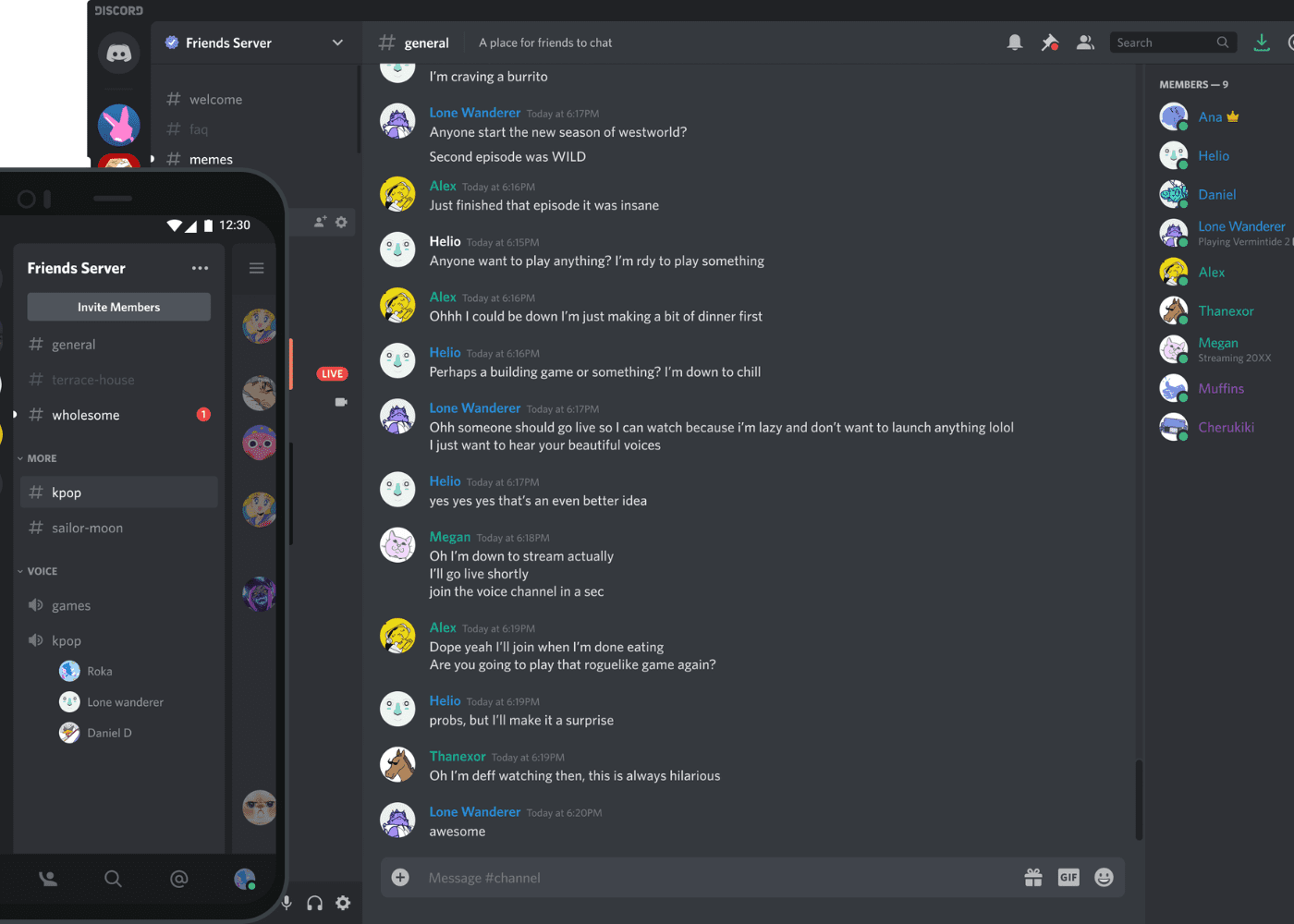 interface | Discord