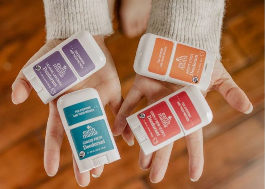 Earth Mama natural deodorant for kids