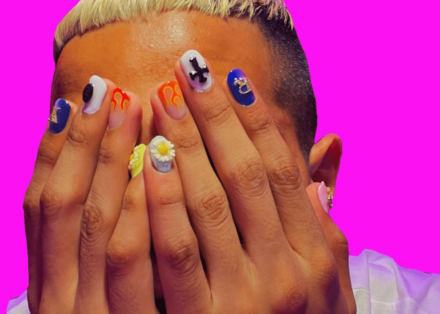 charms | painted nails