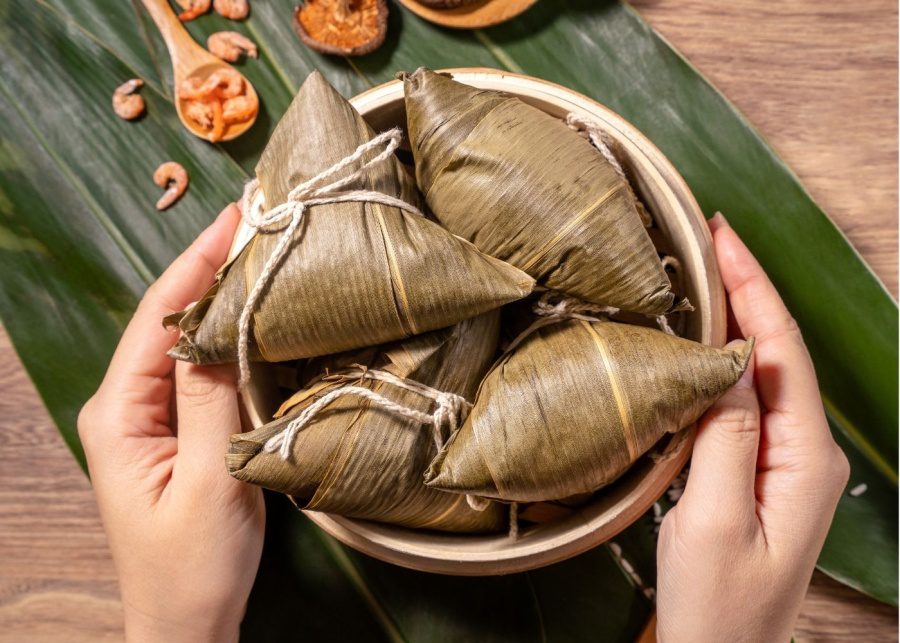 Rice dumplings for dragon boat festival