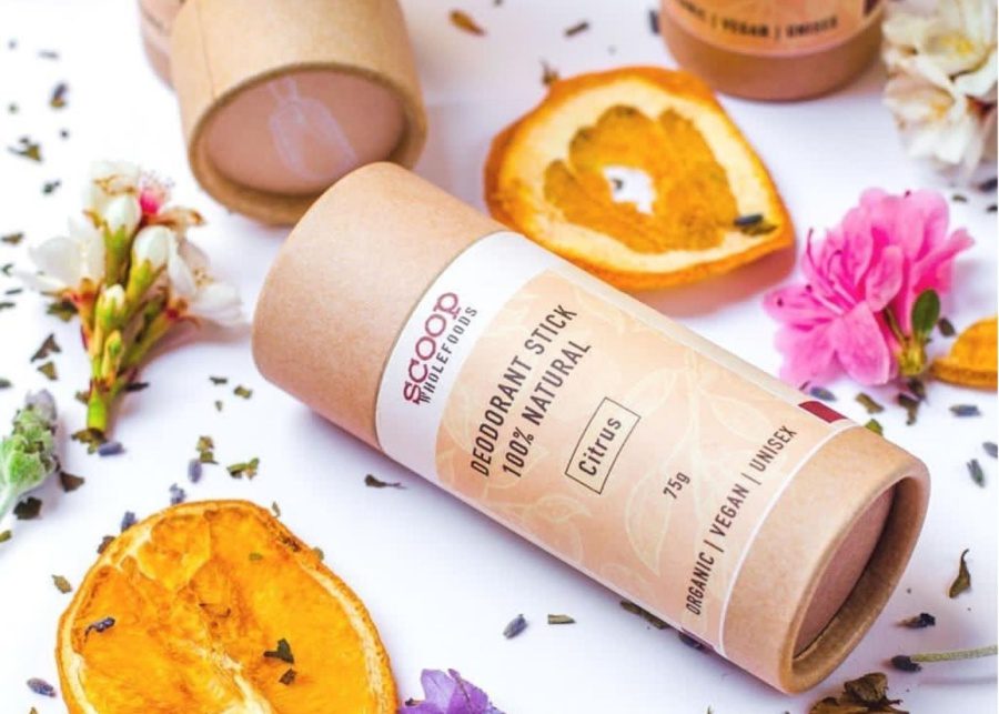Scoop deodorant