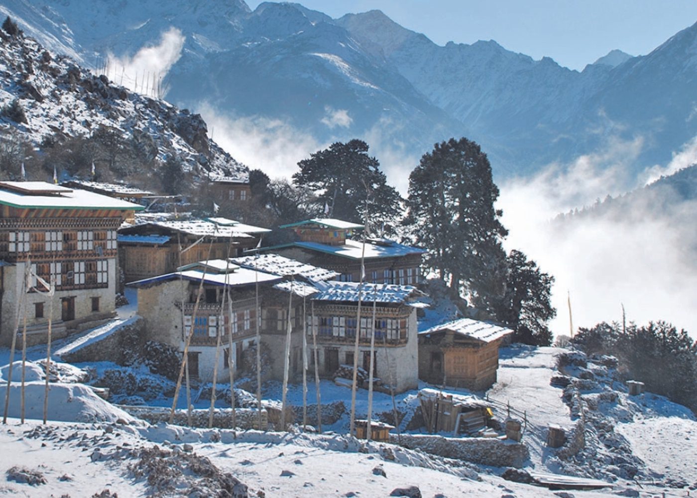 singapore to bhutan winter
