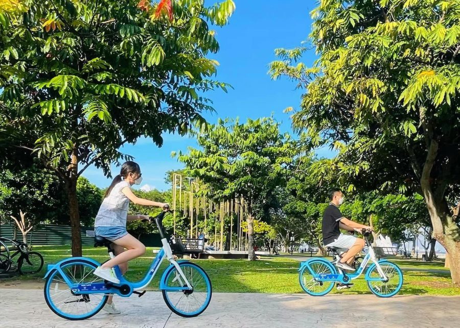 things to do explore singapore hello ride bike