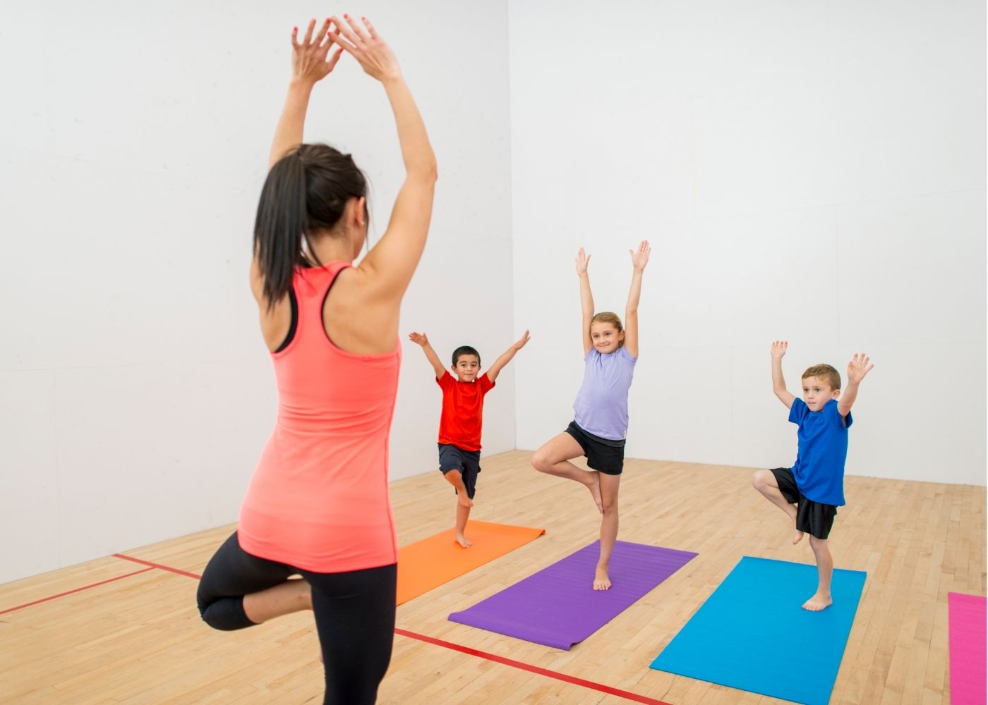 Salute the sun at one of the best yoga class for kids in Singapore!