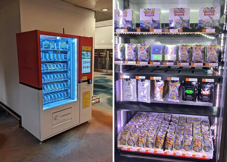 Pokémon TCG vending machines singapore