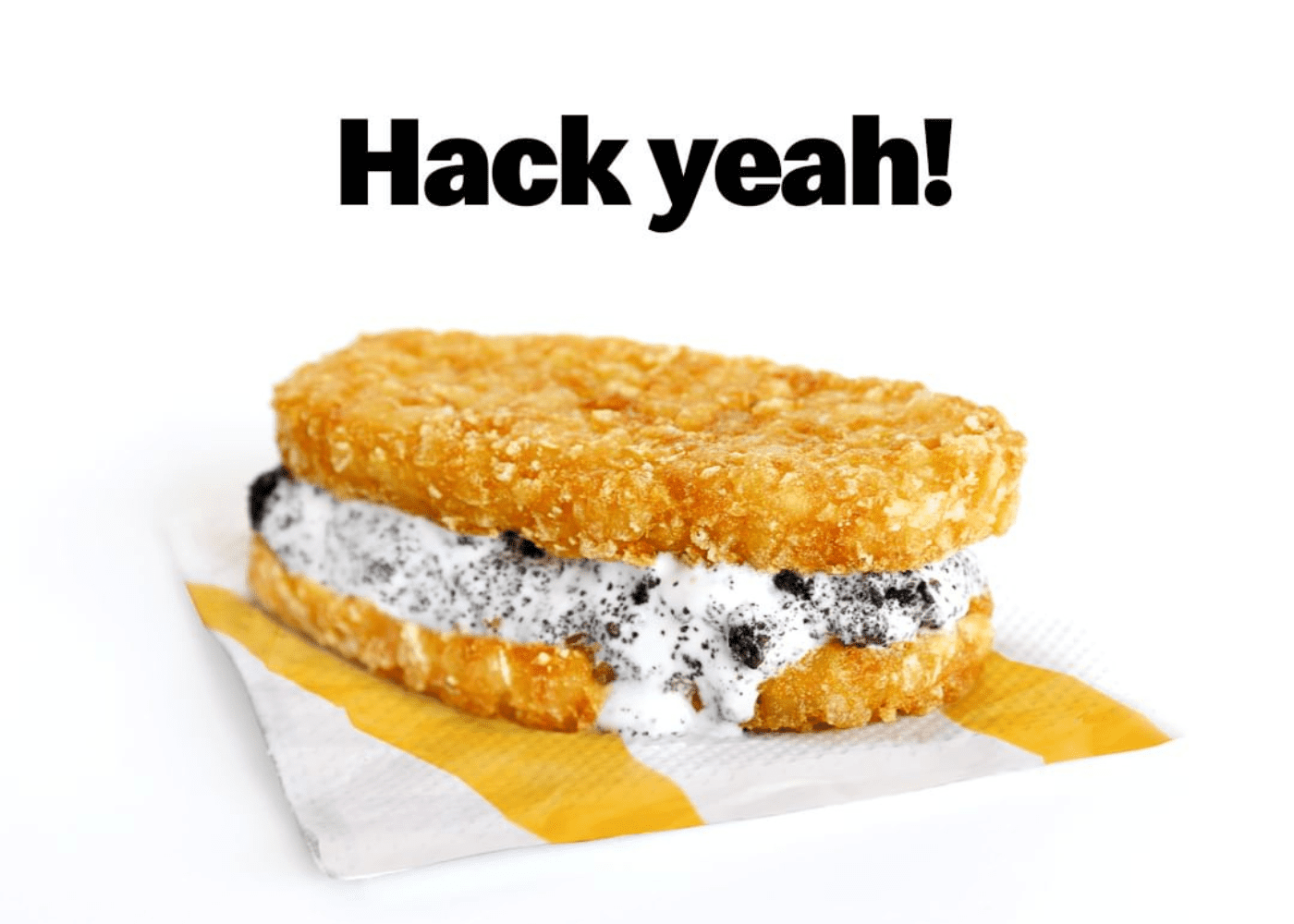 oreo mcflurry with hashbrown | weird food combinations