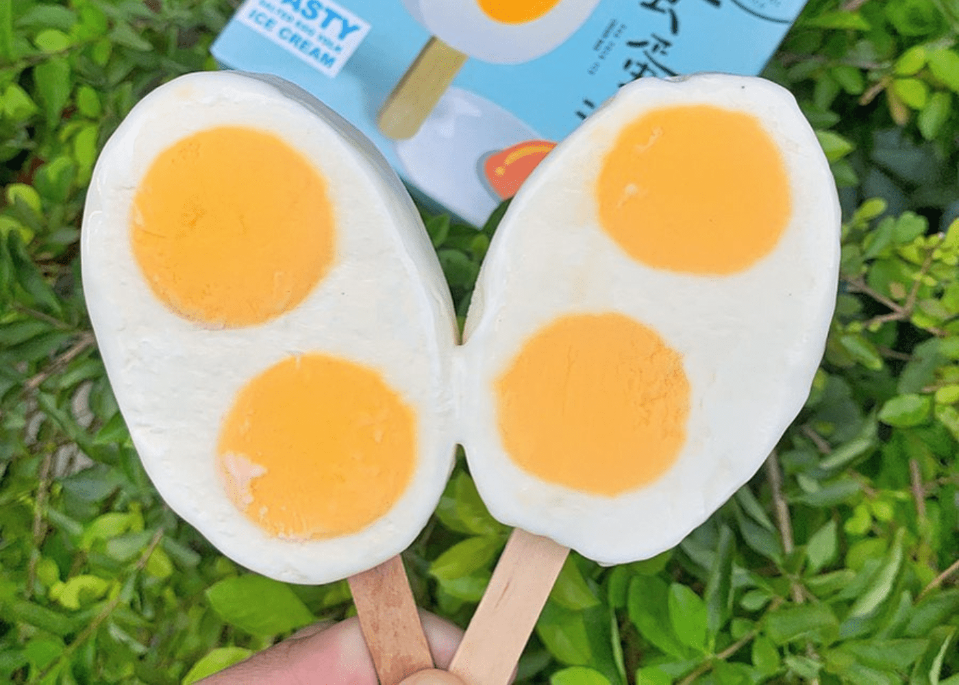 salted egg ice cream | weird food combinations