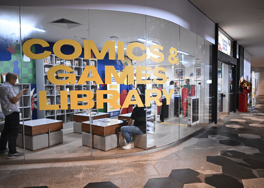 Comics and Games Library Punggol Coast Mall