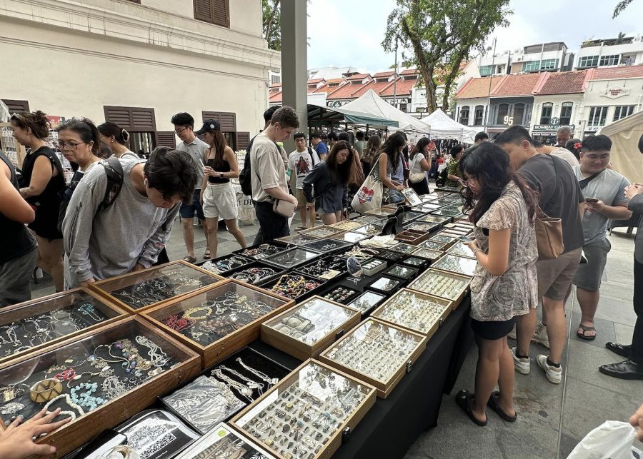 flea market singapore retro vintage market katong