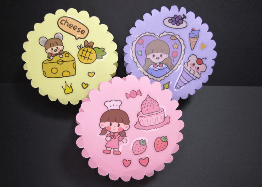 paper mooncake mid autumn festival crafts