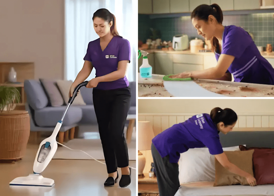 Urban Company cleaning Singapore part time maid