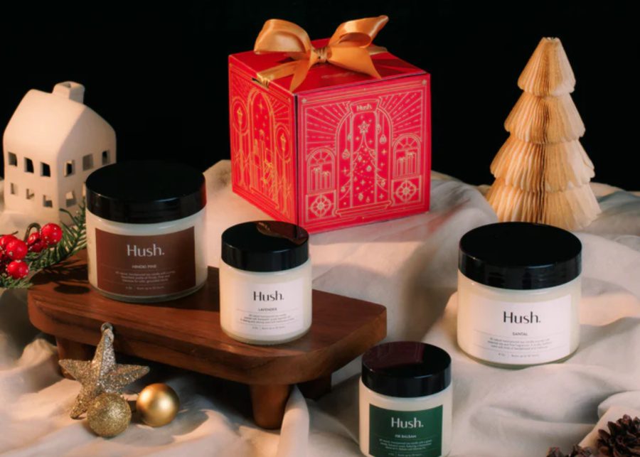 Hush Christmas candle gift sets Singapore