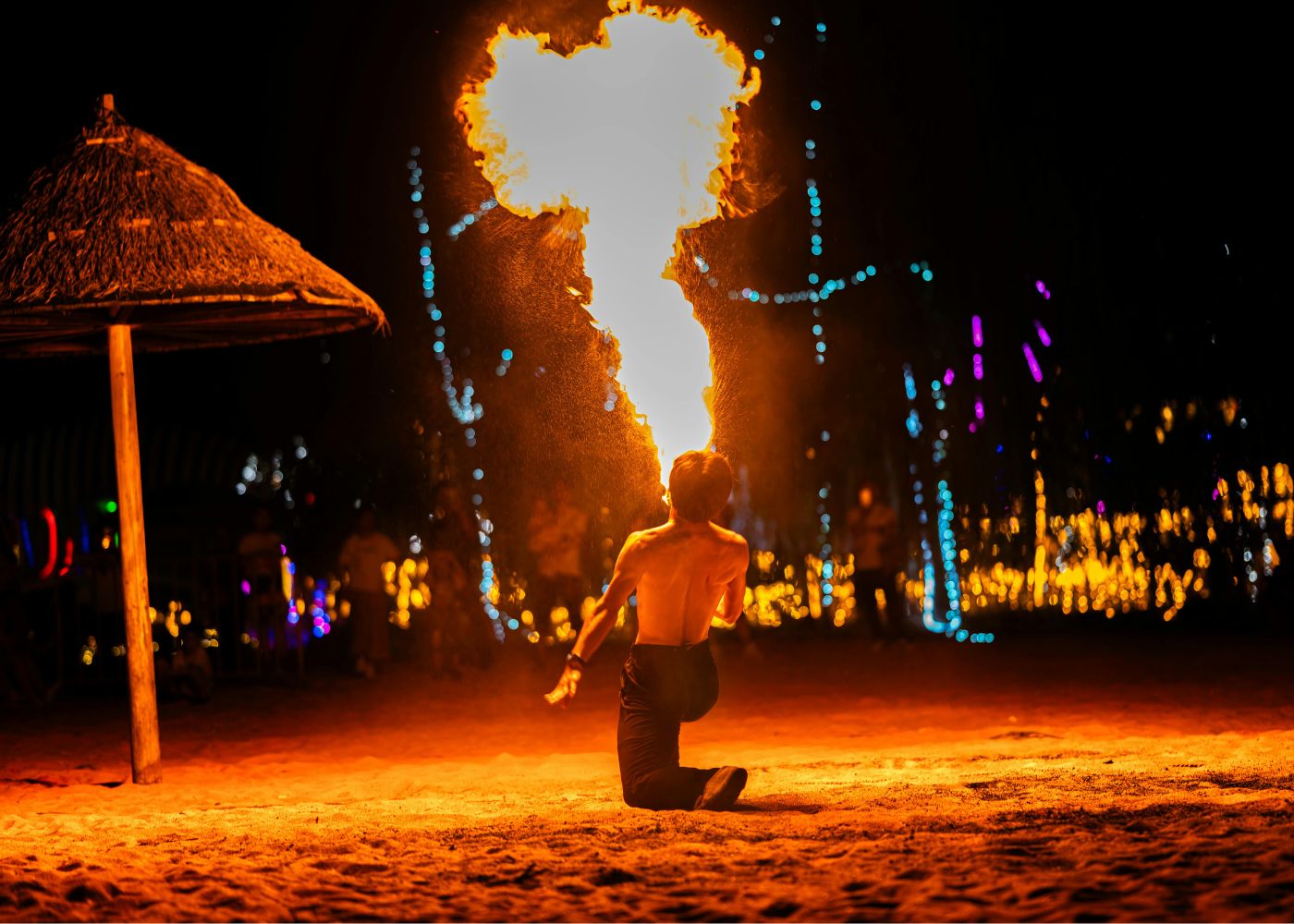 sentosa fire breather