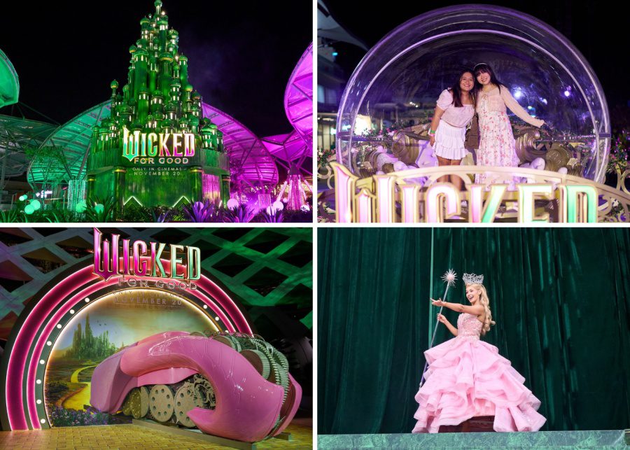 Wicked Christmas at Resorts World Sentosa light up display