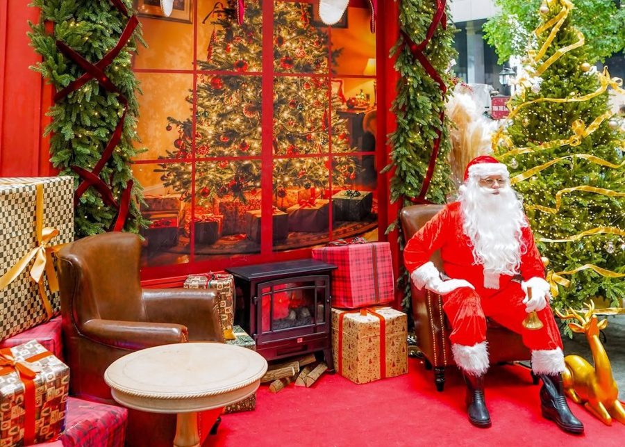 meet santa christmas atelier fair