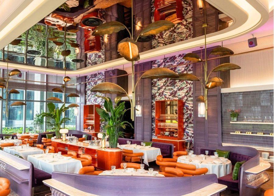 Sospiri romantic rooftop bar and restaurant in singapore