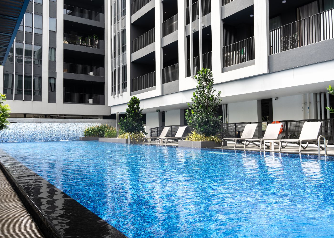 weave residences pool