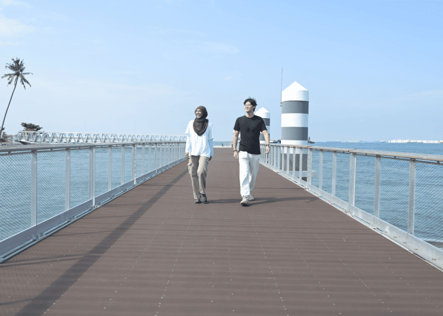 Sisters' Islands Marine Park boardwalk