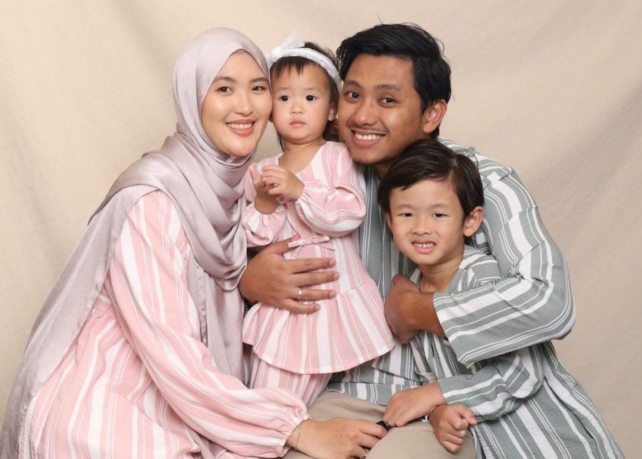 kids baju kurung maqayla family set boys