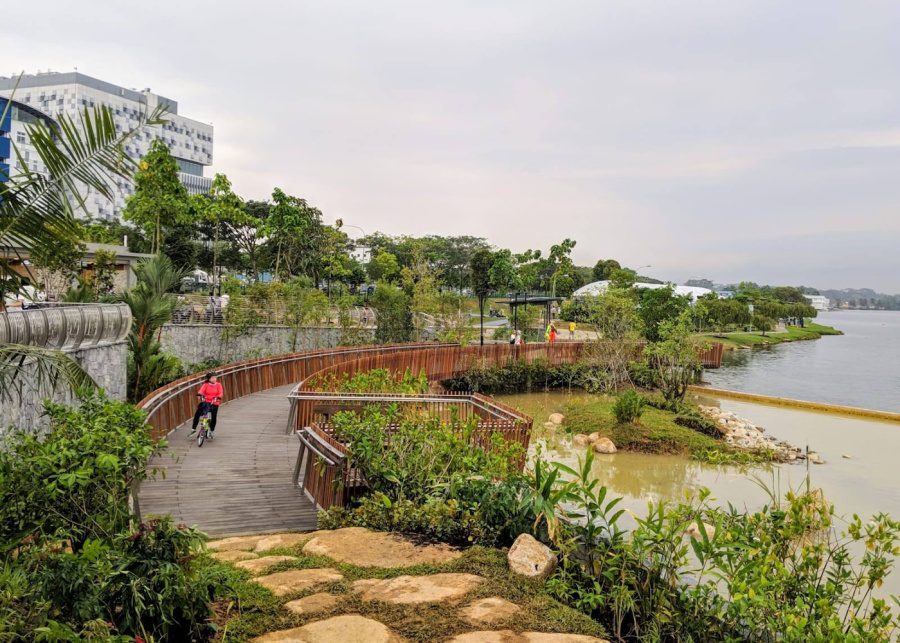 rowers bay park boardwalk seletar