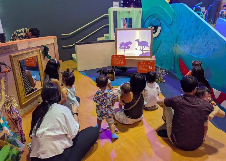 the artground goodman arts centre lost islands indoor playground puppet show