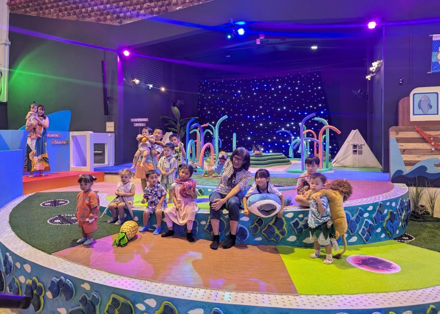 the artground goodman arts centre lost islands indoor playground