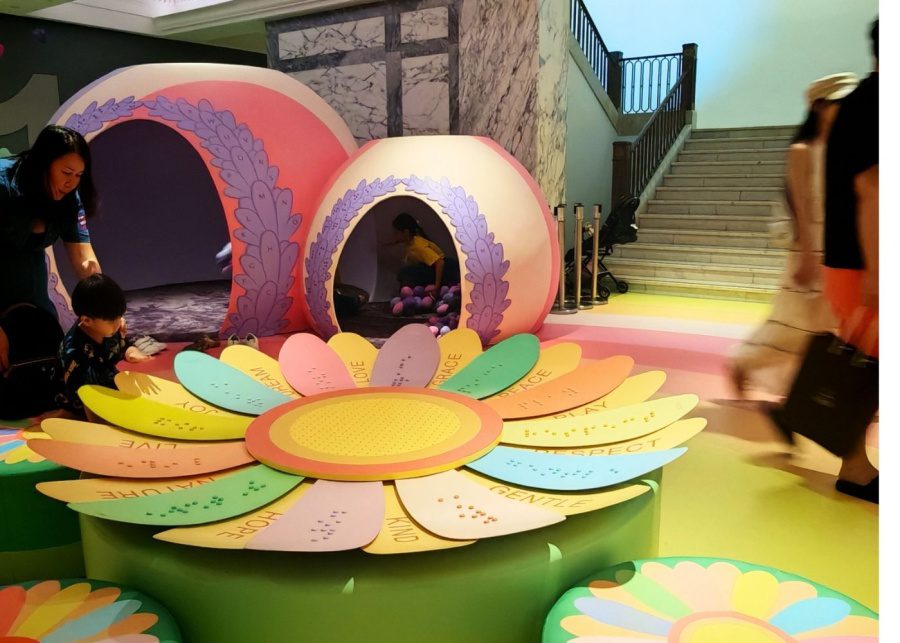 Childrens biennale kindness garden
