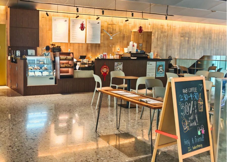 Bub coffee at shopee HQ