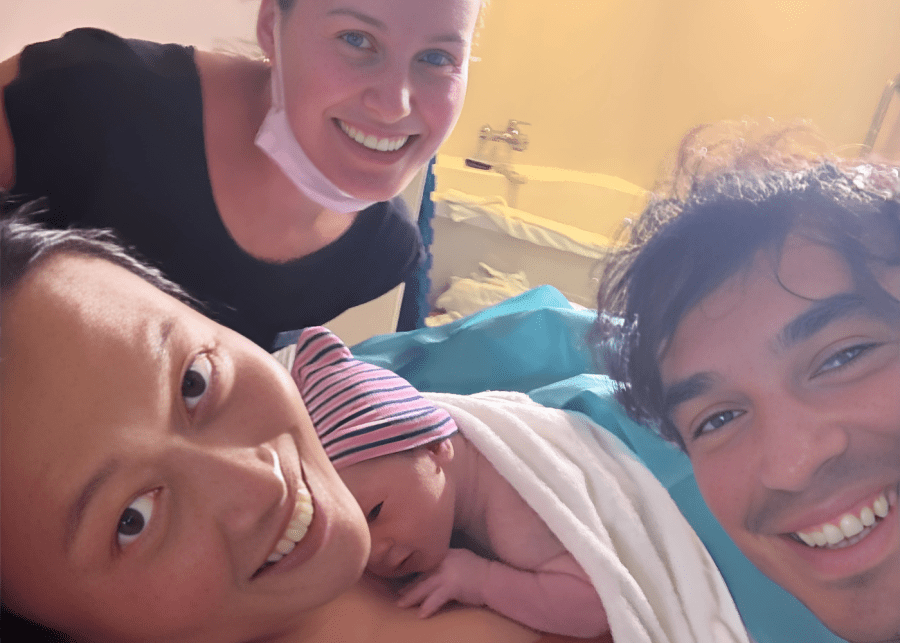Tania Stephan doula in Singapore birth story