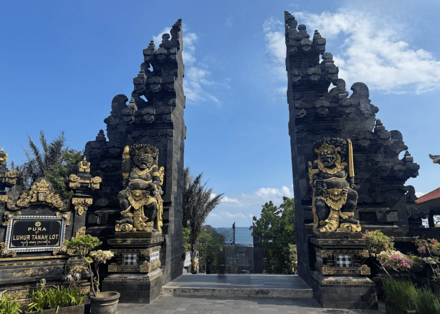 Tanah Lot Bali with kids