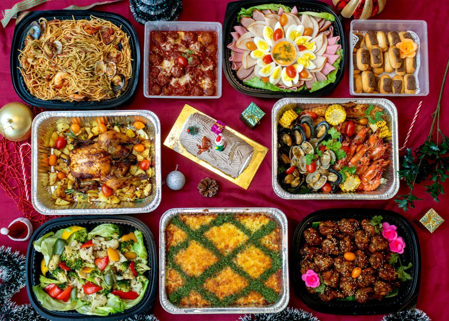 christmas takeaway catering 2025 foodline