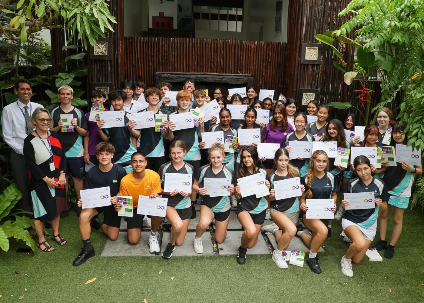Students from this inclusive international school are working to make the world a better place