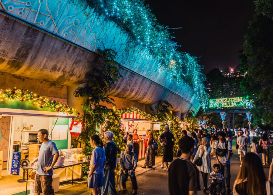 Christmas Wonderland market Gardens by the Bay